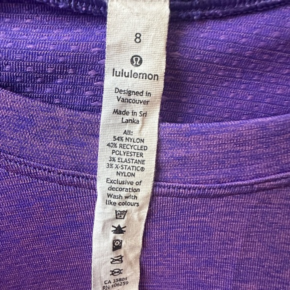 Lululemon Swiftly Tech Long Sleeve Crew 2.0 *SeaWheeze - Picture 5 of 6